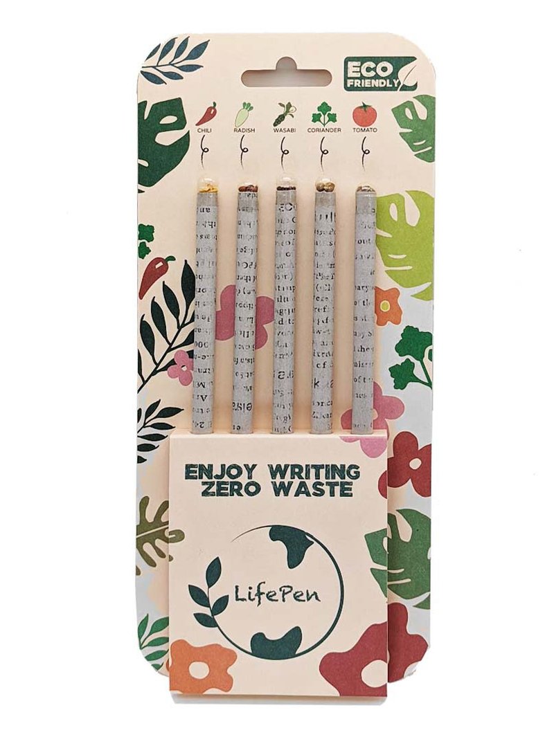 LIFE PEN 種子環保報紙鉛筆 婚禮小物 各種活動與節日交換禮物 - 鉛筆/自動鉛筆 - 紙 