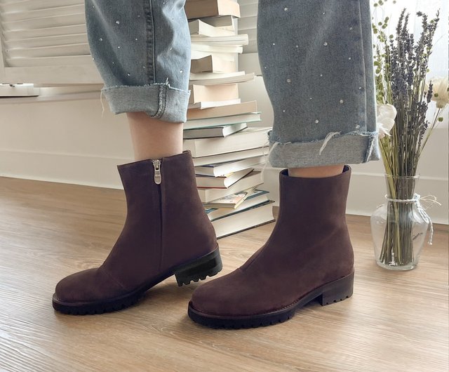 Oatmeal on sale colored boots