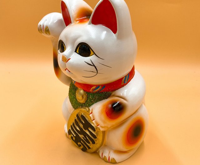 江戸御縁物語 伝統陶器千万ゴールド招き猫貯金箱 3サイズ