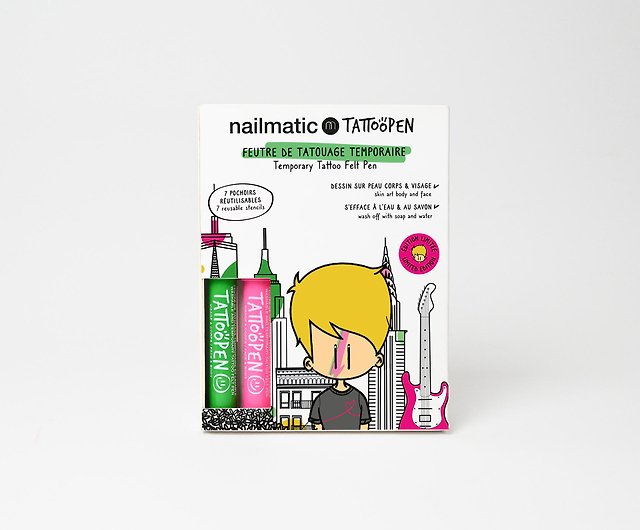 Nailmatic Tattoo Pen Red