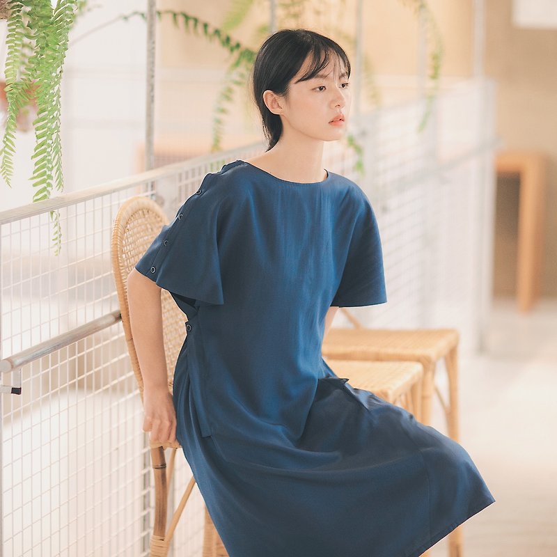 Valley_If Valley Loose Dress_20SF103_Blue