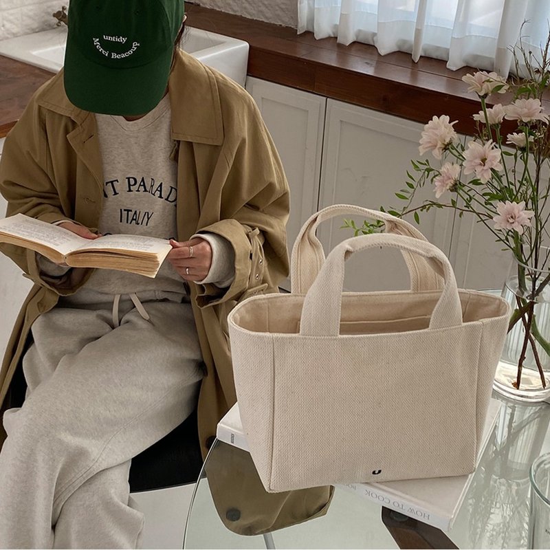 韓國製自家品牌Untidy Mini Bag - 手提包/手提袋 - 人造皮革 