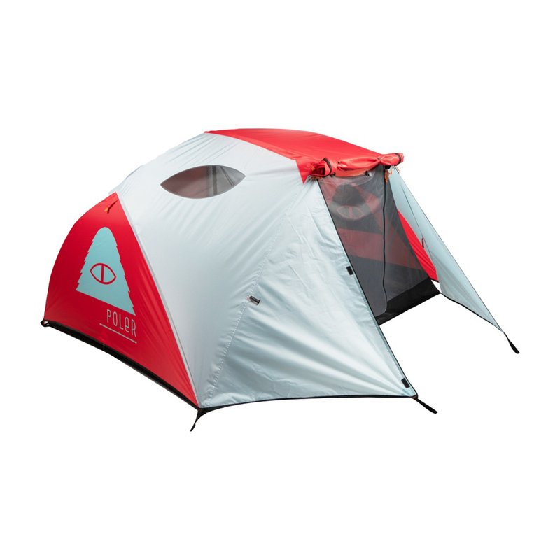 POLER TWO MAN TENT 雙人帳篷 天藍 . 紅 限量商品 - 露營用品 - 其他材質 多色