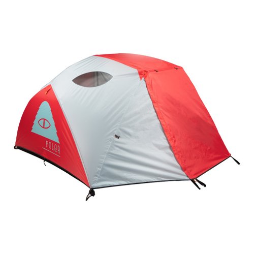 POLER TWO MAN TENT Sky Blue. Red Limited Item - Shop