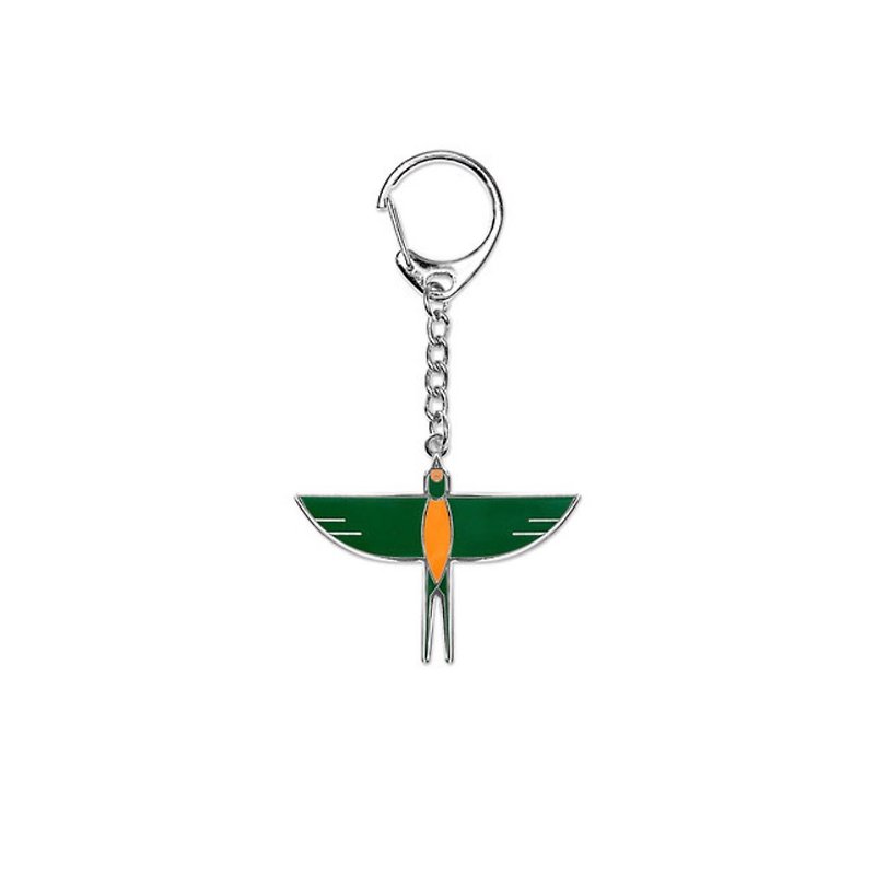 ISLA x STUFF: The Flying Feather Keyring - 吊飾 - 其他金屬 