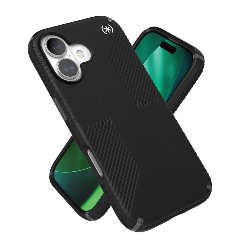 Speck iPhone 17 6.3 吋 Presidio2 Grip 防手滑防摔保護殼 - 手機殼/手機套 - 塑膠 黑色