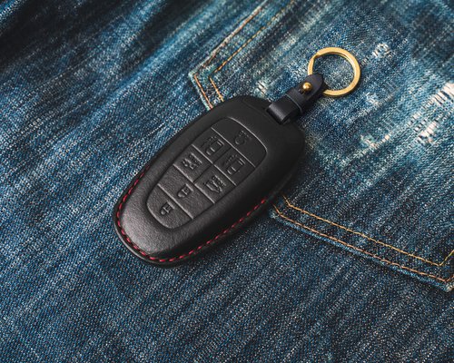 TTP leathers 波賽頓手工皮件 現代 Hyundai Tucson L Kona Ioniq 5 山土匪 汽車 鑰匙包 車鑰匙