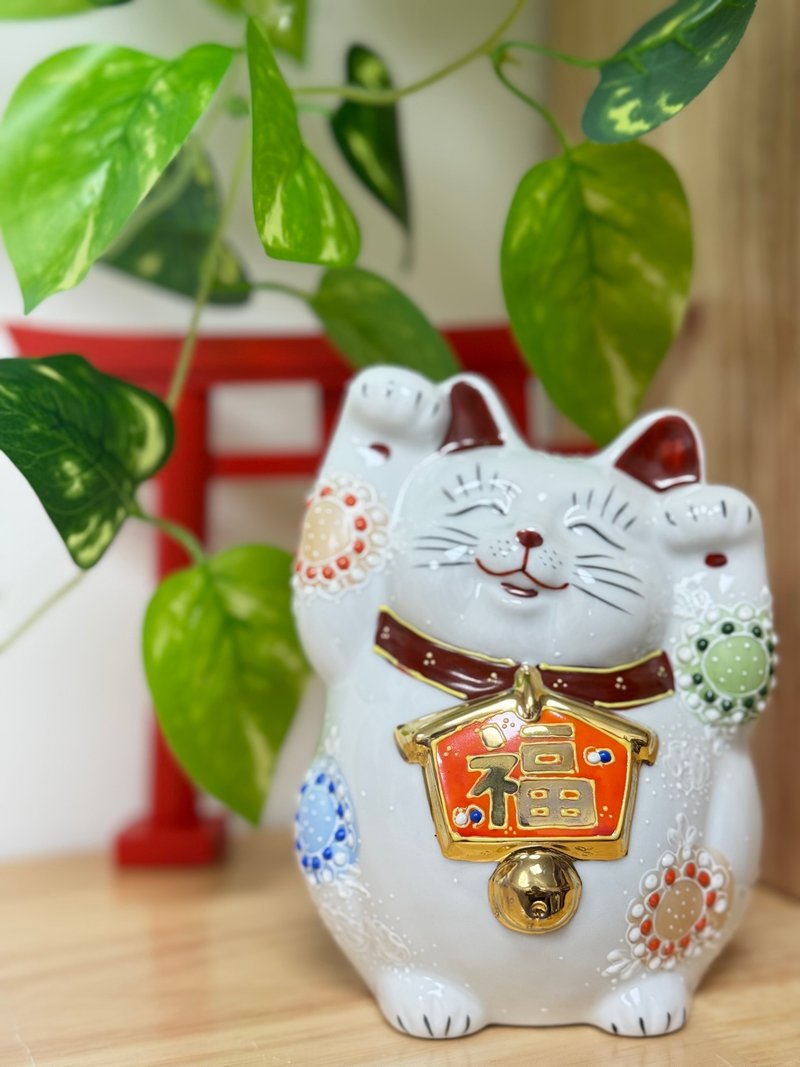 分享到  九谷燒 | 繪馬 白盛 14CM - 擺飾/家飾品 - 陶 粉紅色