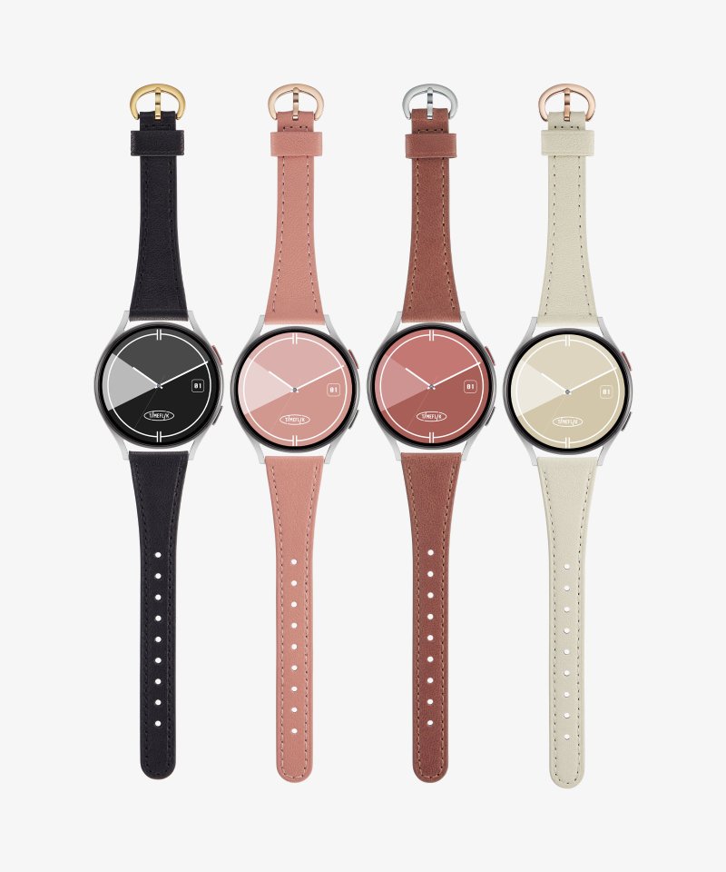 TIMEFLIK Slim Soft Lambskin Galaxy Watch Strap - Watchbands - Other Materials 