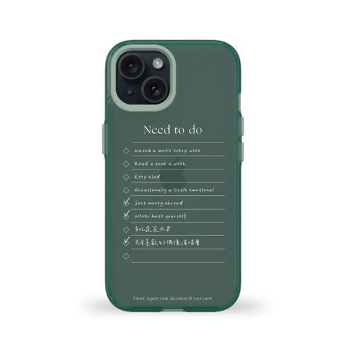 Simple is 客製化 代辦清單 JellyTint 手機殼
