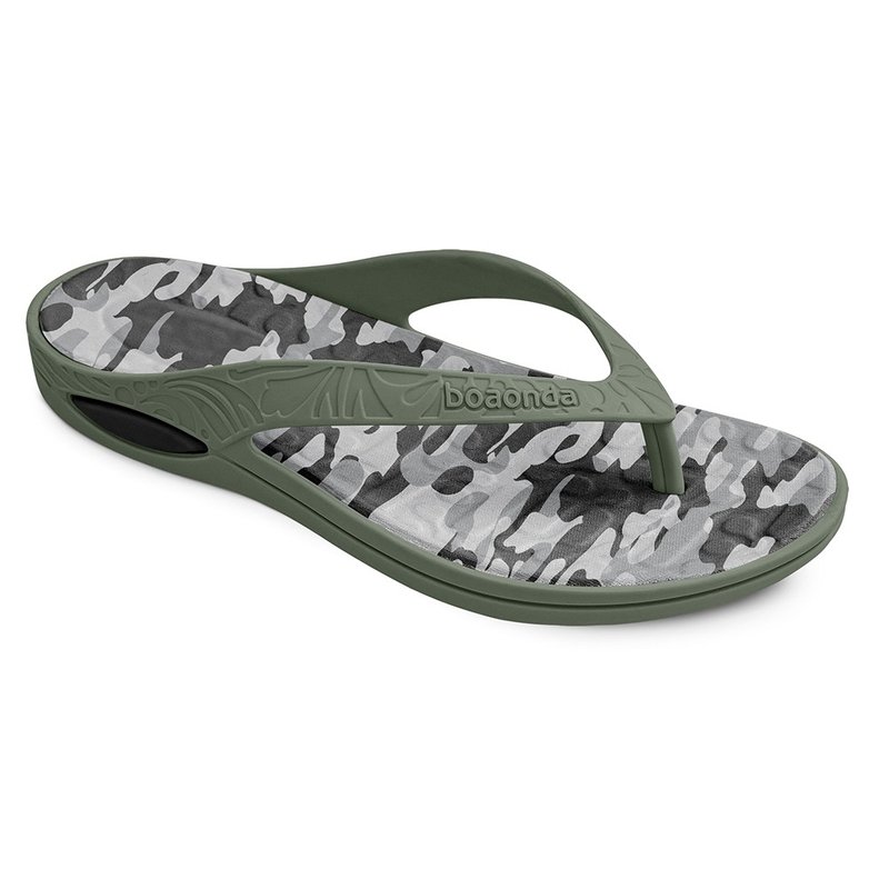 【BOAONDA】Brazilian original design | LILLY 002 casual slippers for men - Slippers - Eco-Friendly Materials 