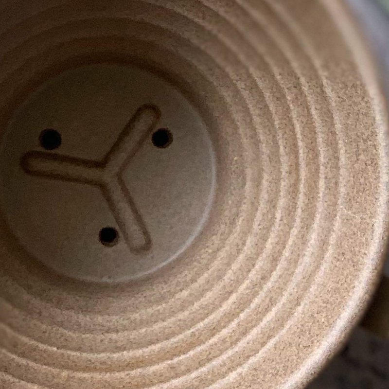[Japan] Kalita x Hasami│185 series sandstone clay Hasami ware ceramic filter cup - อื่นๆ - วัสดุอื่นๆ สีนำ้ตาล