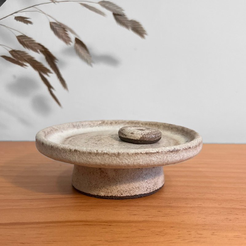 Ceramic Incense / Palo Santo Holder - Fragrances - Pottery Brown