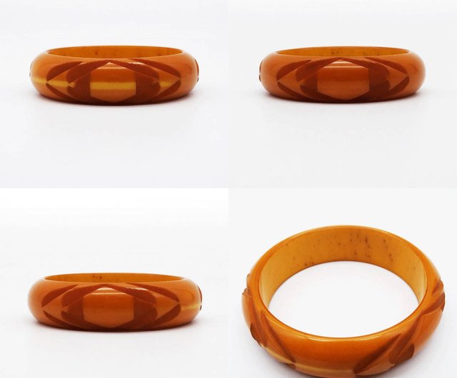60s USA vintage bakelite bangle - ショップ PANIC ART MARKET