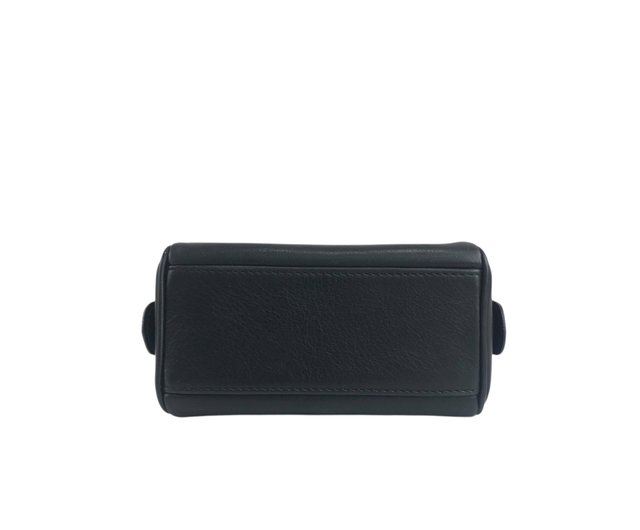 日本直送 名牌中古包 】CELINE セリーヌ ハンドバッグ ブラック レザー