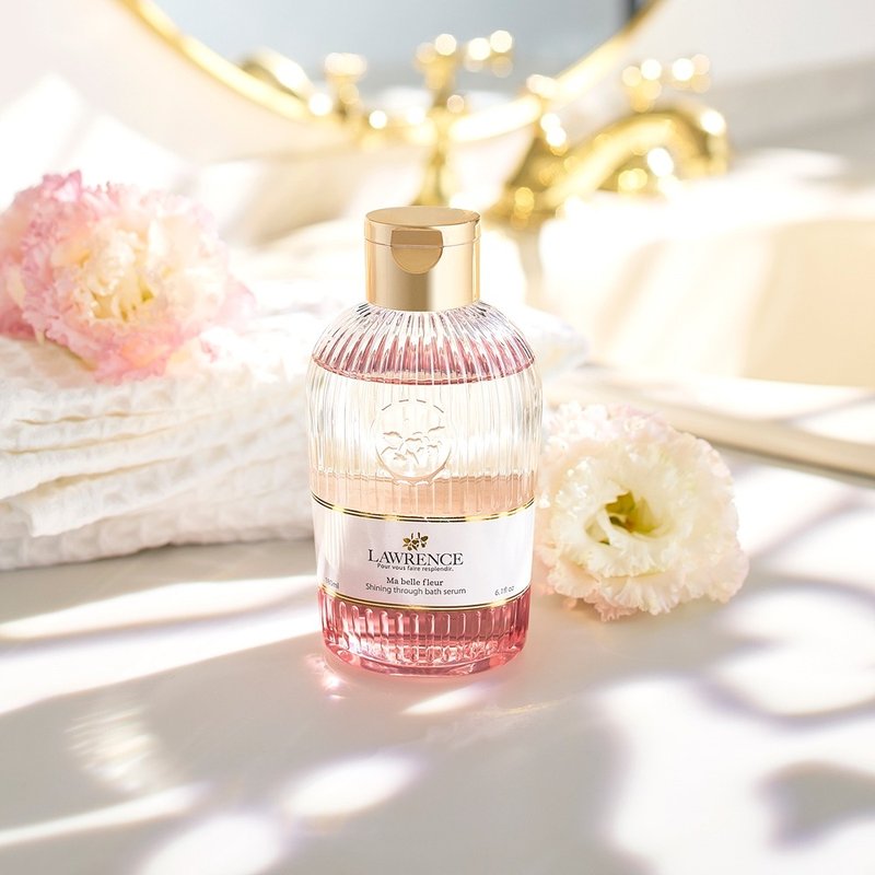 LAWRENCE柔綸絲-粉漾 溫感風呂精華油180ml - 精華液/精華油 - 其他材質 