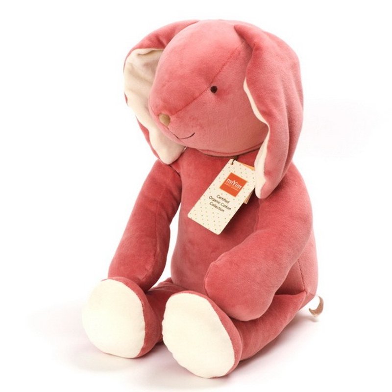 Organic Cotton Doll (Medium) Bonnie Rabbit miYim - ของเล่นเด็ก - ผ้าฝ้าย/ผ้าลินิน สึชมพู