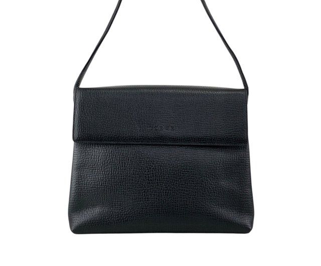 極美品✨ロエベ　ショルダーバッグ　レザー　ブラック　黒　ヴィンテージ 極美品✨ロエベ ショルダーバッグ レザー ヴィンテージ ブラック 黒