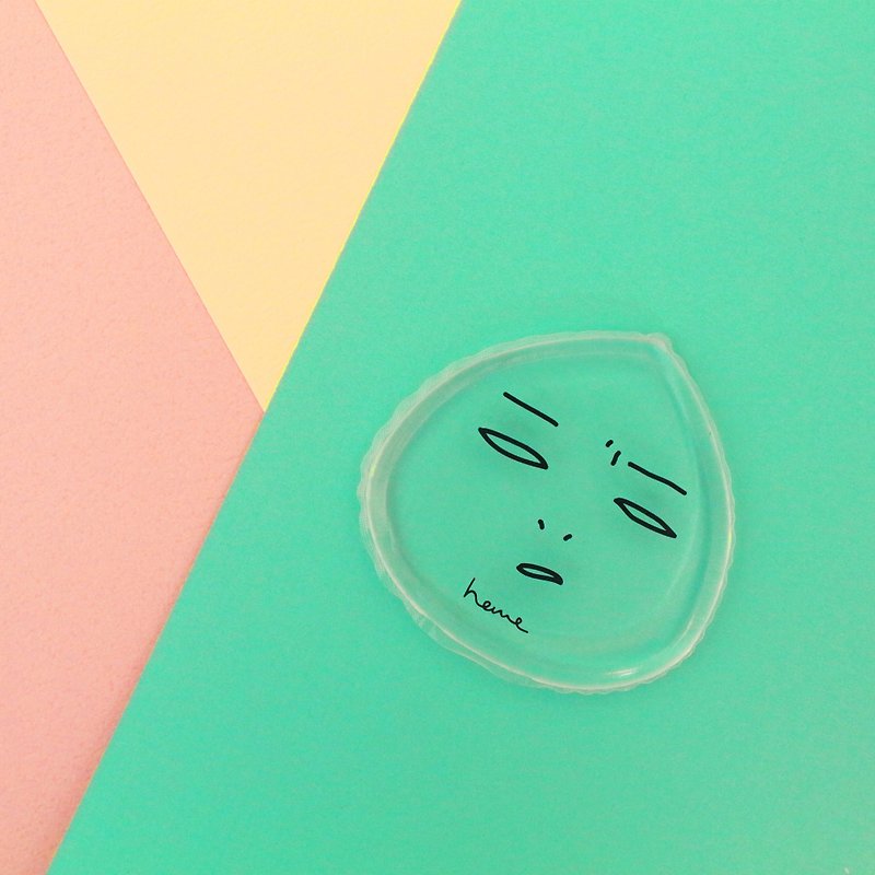 Baby Q 透明粉撲 你的心情系列 - 其他 - 矽膠 透明