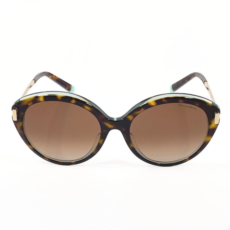 【日本直送 中古美品】ティファニー TIFFANY&Co. サングラス T 合成樹脂 TF 4167-F ブラウン レディース 未使用品 - 太陽眼鏡/墨鏡 - 其他材質 咖啡色
