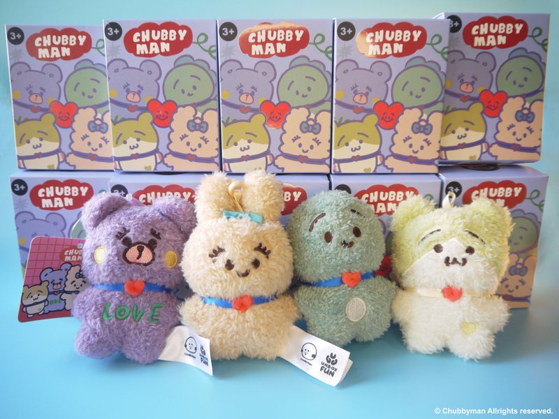 Chubby squishy animal companion blind box - Stuffed Dolls & Figurines - Other Man-Made Fibers 