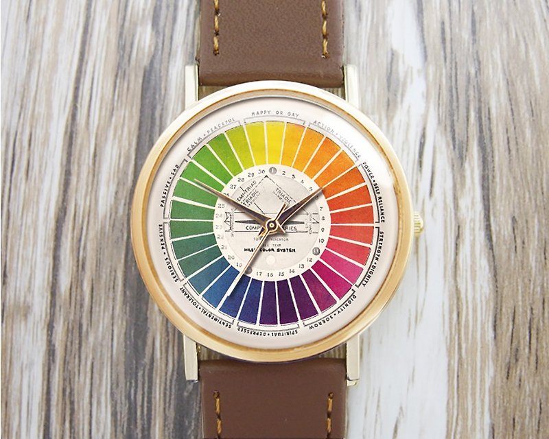 Designer Color Ticket-Women's Watch/Men's Watch/Unisex Watch/Accessories【Special U Design】 - Women's Watches - Other Metals Brown