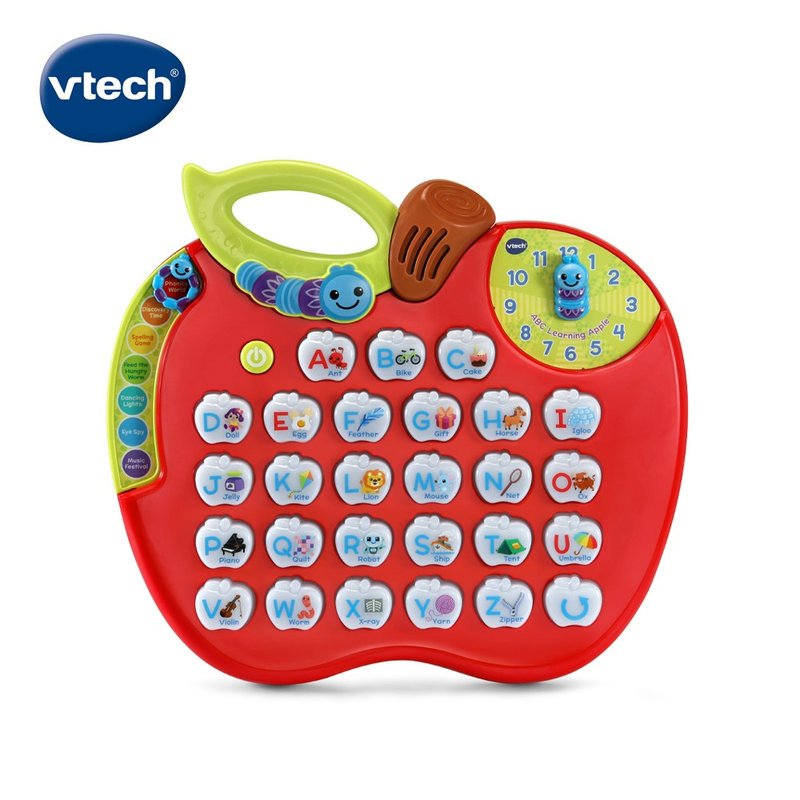Vtech　ABC字母學習蘋果 - 寶寶/兒童玩具/玩偶 - 塑膠 