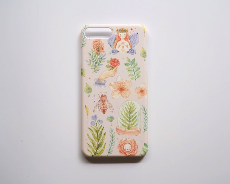 【預購中】iPhone手機殼/季節 粉色萌春 - 手機殼/手機套 - 其他材質 粉紅色