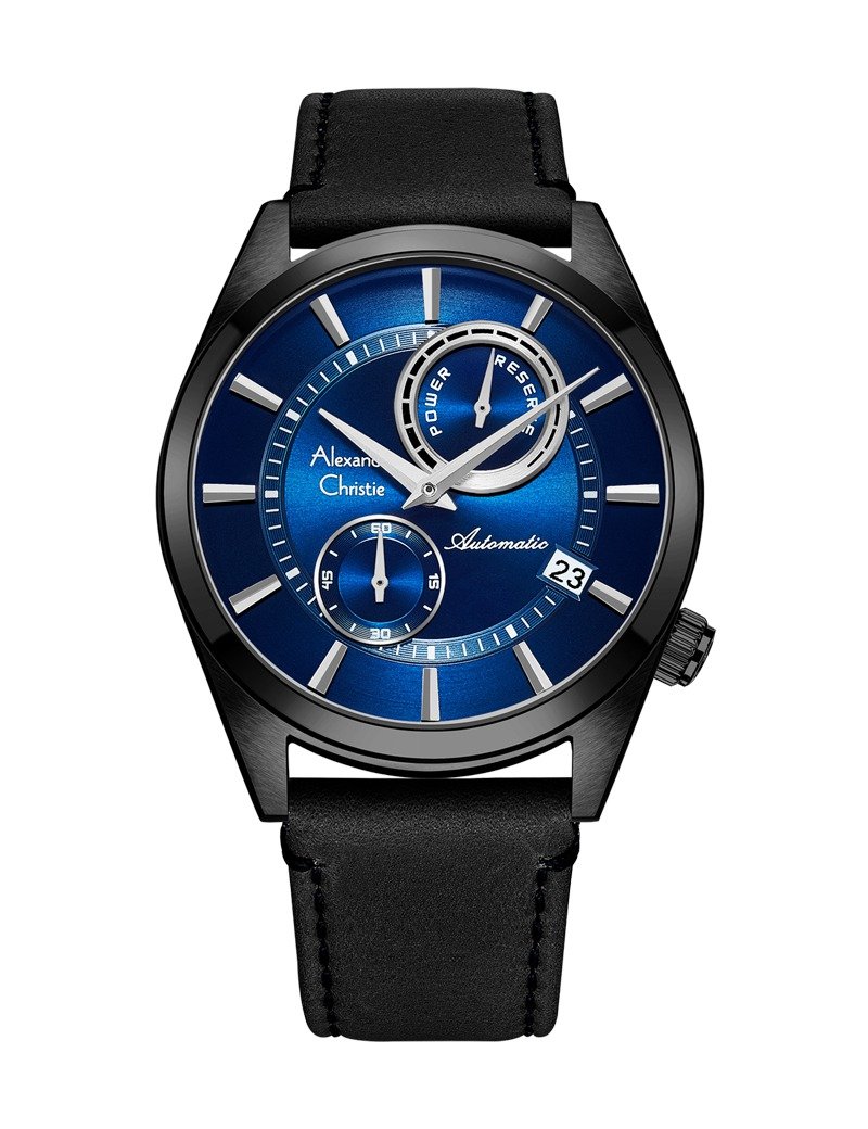 [AC Watch] Mechanical Watch 3041MALIPBU-SET-Night Black x Blue (with ...