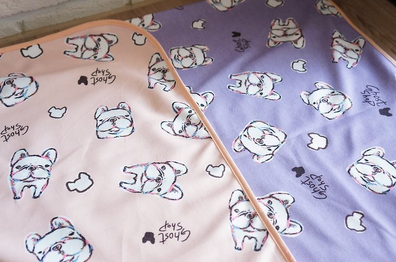 (Sold out) Facial blanket - 啰福宝 / double-sided color - Blankets & Throws - Other Materials 