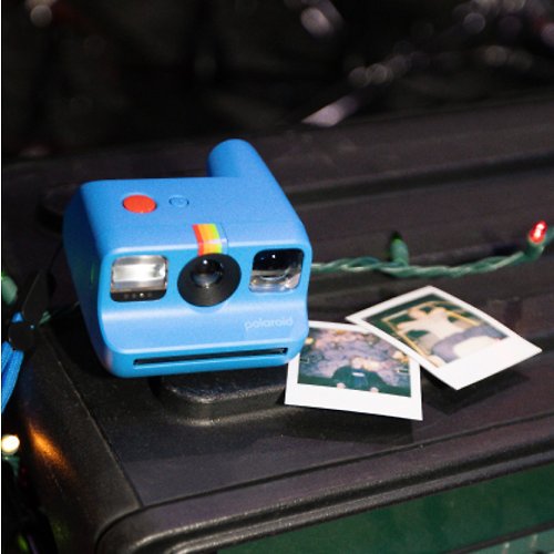 polaroid 寶麗來 台灣代理 Polaroid GO拍立得相機 超值藍-DG07