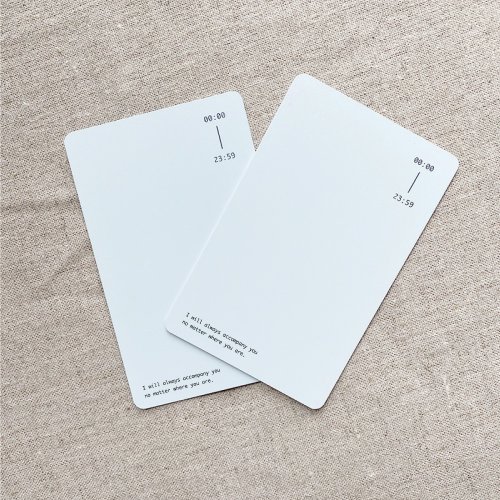 Simple is 客製化 時間話語 悠遊卡