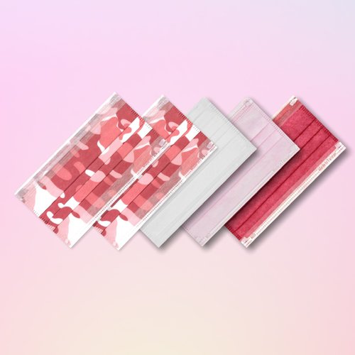 CHACER佳和口罩 成人醫用口罩-浪漫迷彩組(50片)