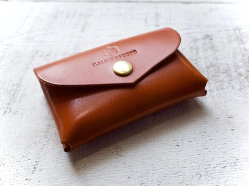 JAPAN栃木レザー 大容量2ポケットカードケース series-envelope