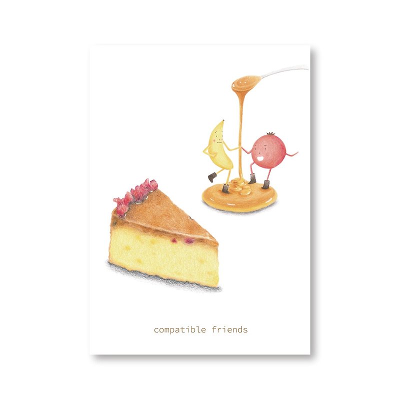 [Color pencil illustration postcard] confidant - Cards & Postcards - Paper 