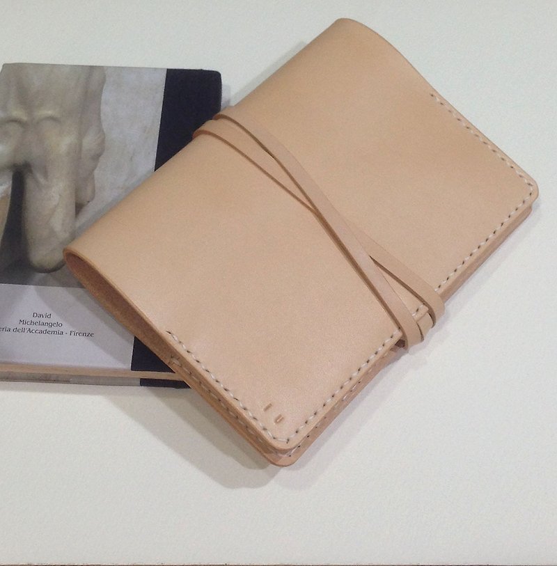 Emmanuelle Leather Notebook & Journal Cover - Notebooks & Journals - Genuine Leather White