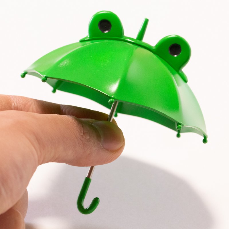 Cute and precise frog umbrella - Other - Plastic Green