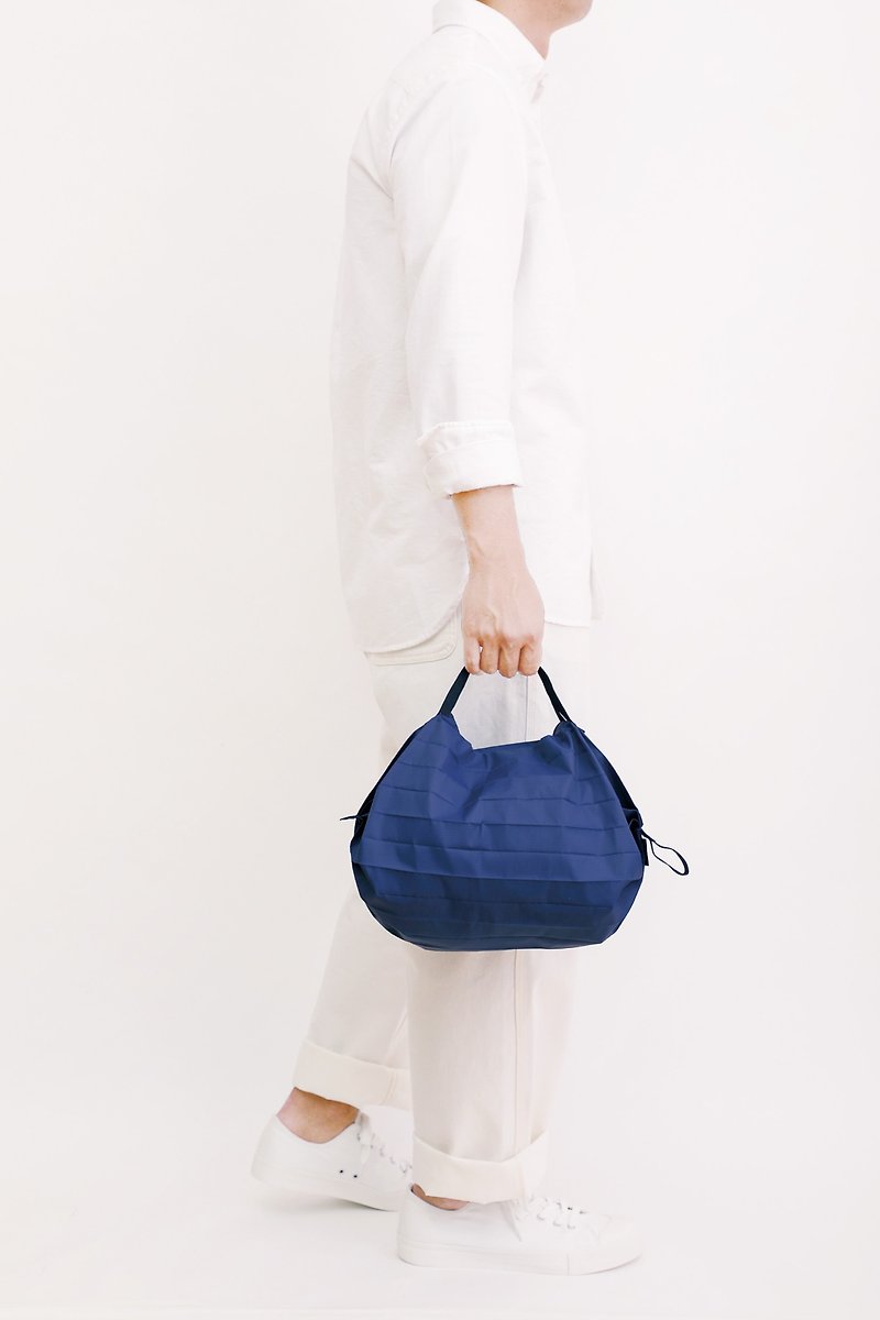 日本Shupatto折疊環保袋 - YORU (S) - 手袋/手提袋 - 尼龍 藍色