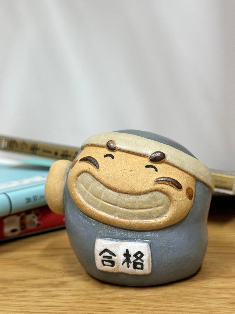 Qualified Ceramic Daruma - ของวางตกแต่ง - ดินเผา 