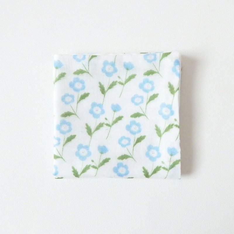 Nemophila gauze handkerchief - Handkerchiefs & Pocket Squares - Cotton & Hemp Blue