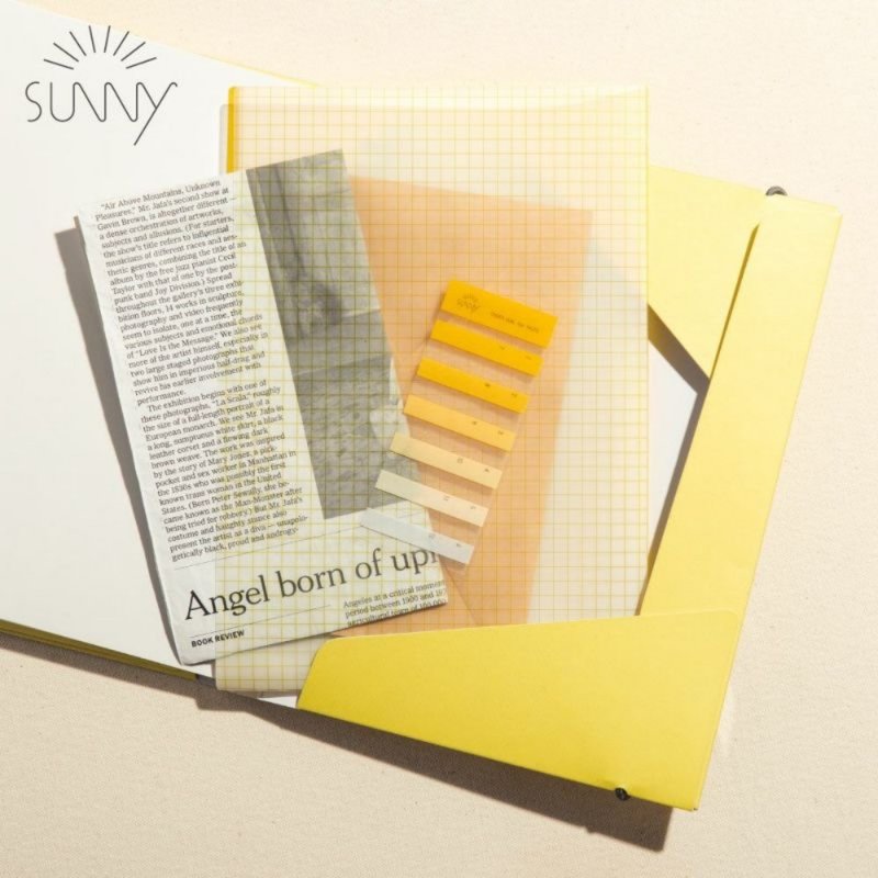 IROHA PUBLISHING | SUNNY Timeless Journal Pen Pad A5 - Transparent - แฟ้ม - วัสดุอื่นๆ หลากหลายสี