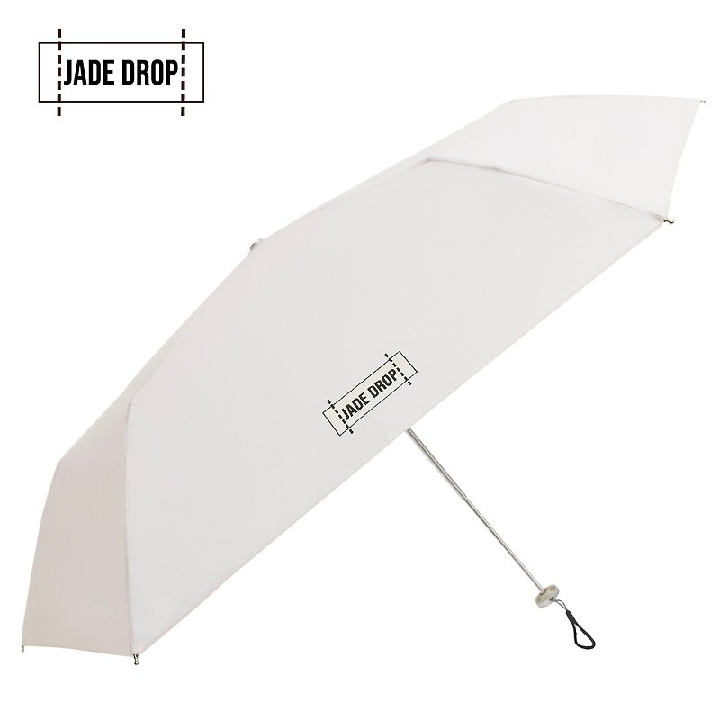【JD Skin Beauty Umbrella】カリフォルニアスタイル。折り畳み。クリームホワイト - 傘・雨具 - ポリエステル ブルー