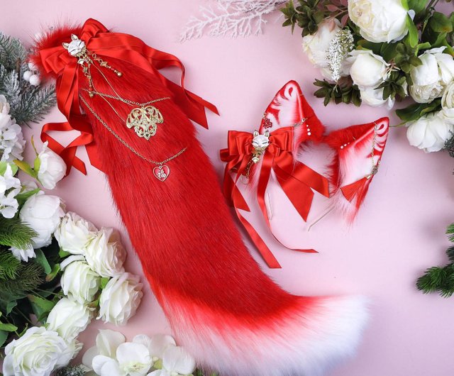 Catzoclub Fox Ear/Tail deals Set