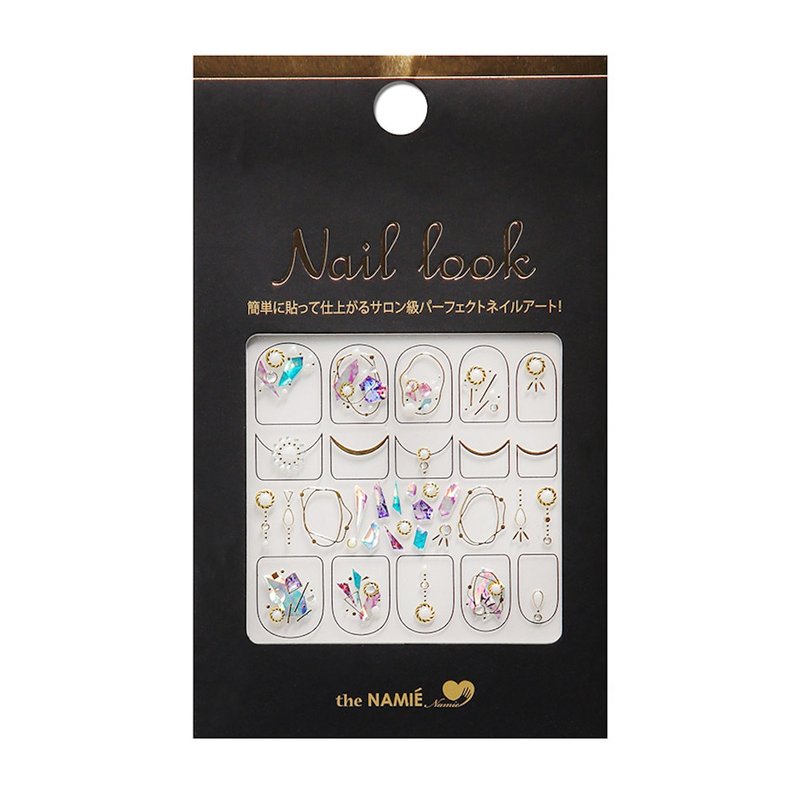【 DIY 美甲】Nail Look 美甲裝飾藝術貼紙 水瓶菱鏡 - 指甲油/指甲貼 - 紙 金色