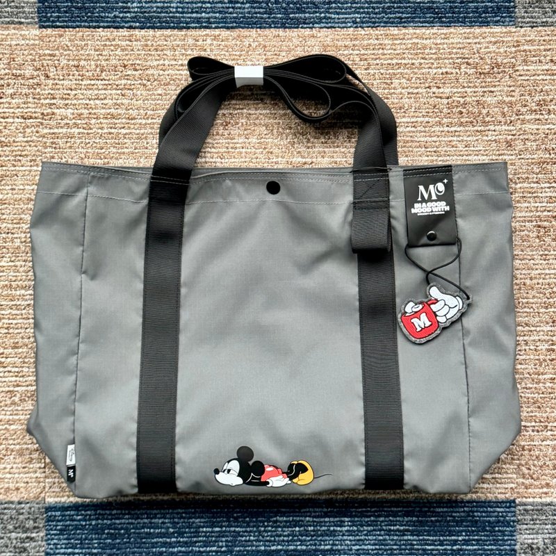 Disney Tote Bag with Keychain - MICKEY & FRIENDS - Mickey Tote Bag with Keychain - Handbags & Totes - Other Materials 