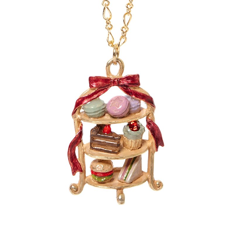 Afternoon Tea NE477 - Necklaces - Other Metals Pink