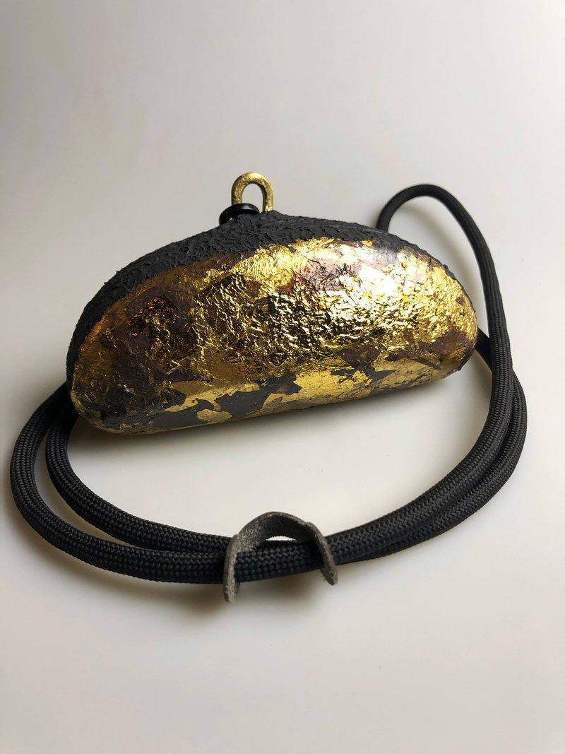 金箔眼鏡單肩包 - 側背包/斜背包 - 其他金屬 金色