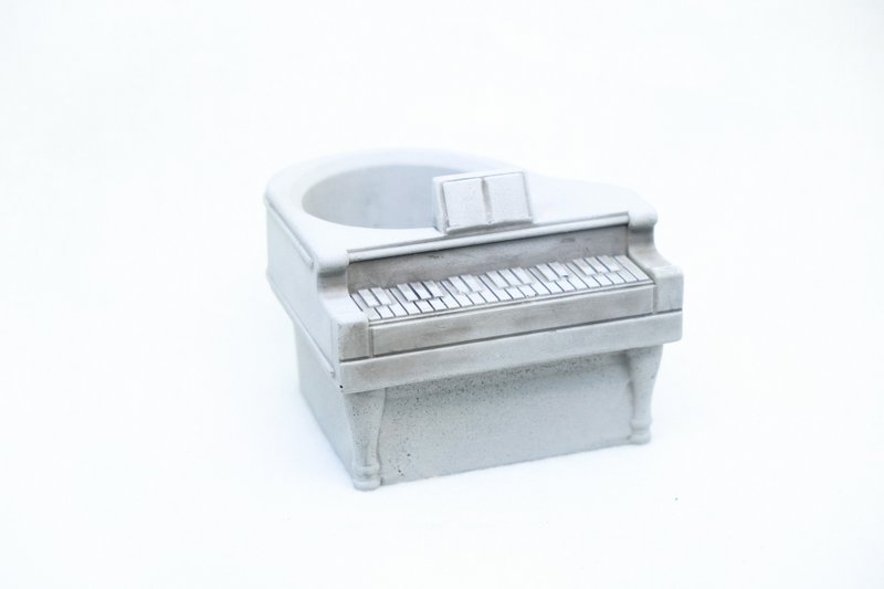 Youmu Chuangyan/Imitation Old Series/Grand Piano Basin - Plants - Cement White