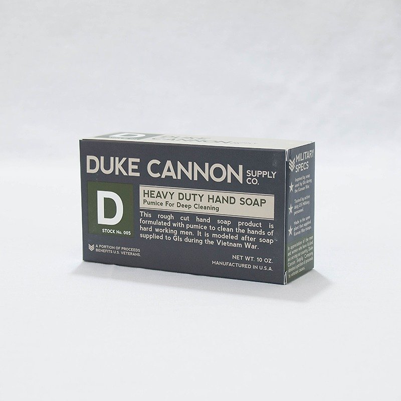 Duke Cannon BIG ASS 美軍「超能幹」- 大肥皂組 (黑手專用) - 肥皂/手工皂 - 植物．花 綠色