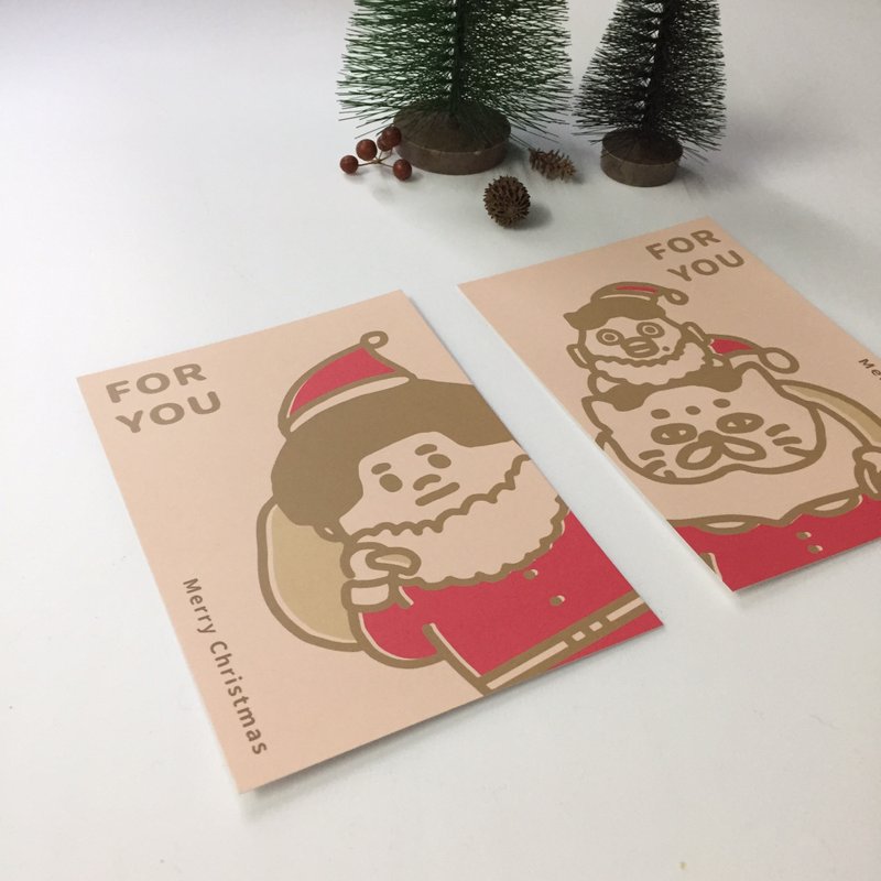 加購商品 - 聖誕節卡片2入一組 - 卡片/明信片 - 紙 